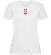 Women's T-shirt Ukrainian embroidery Embroidery White фото