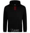 Men`s hoodie Ukrainian embroidery Embroidery black фото