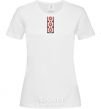 Women's T-shirt Ukrainian ornament embroidery embroidery White фото