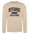 Sweatshirt Nevermore vermont sand фото
