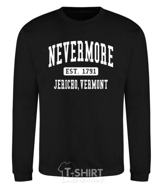 Sweatshirt Nevermore vermont black фото