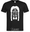 Men's T-Shirt On wednesday we wear black black фото