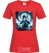 Women's T-shirt Wednesday cello red фото