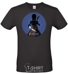 Men's T-Shirt Wednesday in the circle black фото