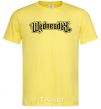 Men's T-Shirt Wednesday series cornsilk фото