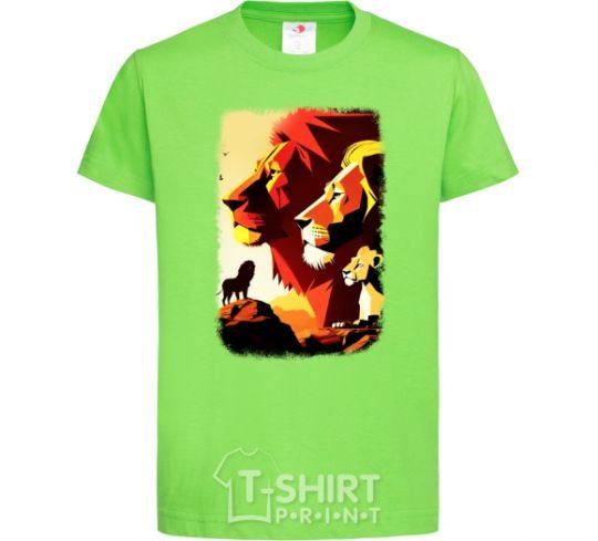 Kids T-shirt The Lion King orchid-green фото