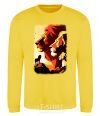 Sweatshirt The Lion King yellow фото