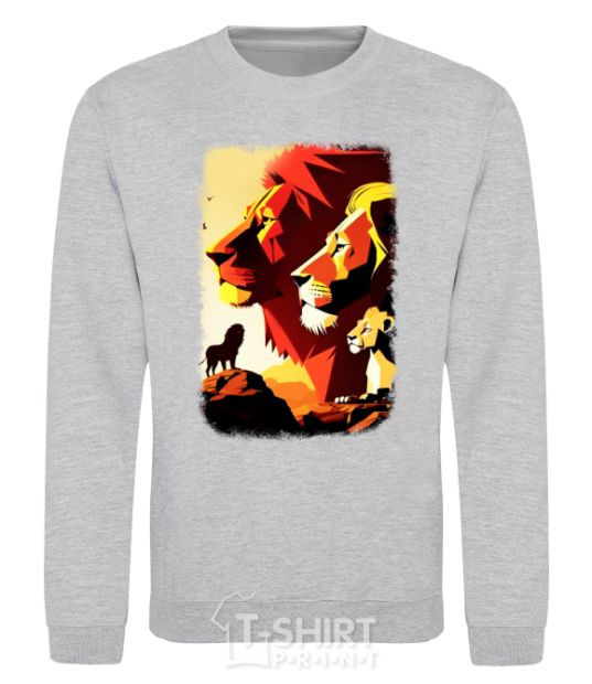 Sweatshirt The Lion King sport-grey фото