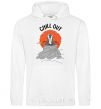 Men`s hoodie King Leo Rafiki Chill Out White фото