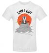 Men's T-Shirt King Leo Rafiki Chill Out White фото