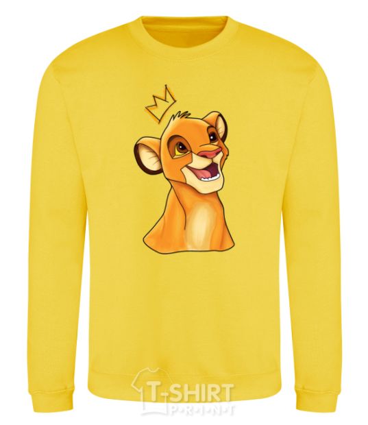 Sweatshirt Simba yellow фото