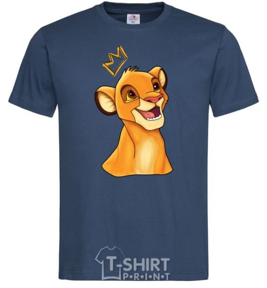 Men's T-Shirt Simba navy-blue фото