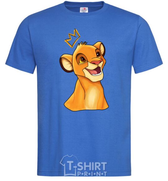 Men's T-Shirt Simba royal-blue фото