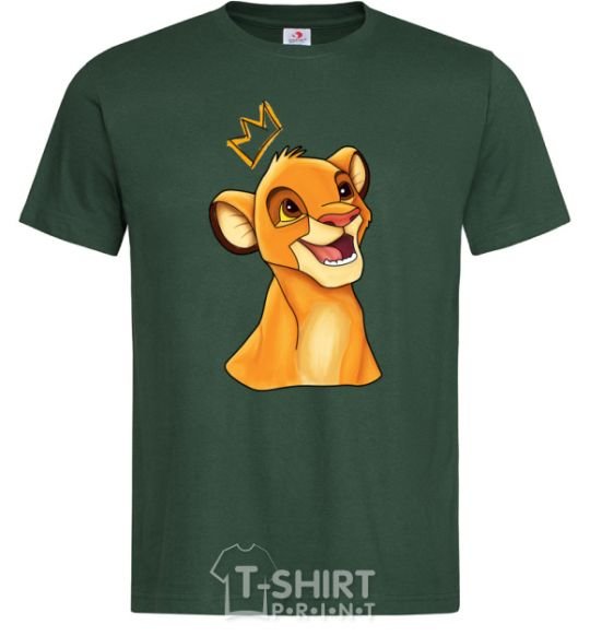 Men's T-Shirt Simba bottle-green фото