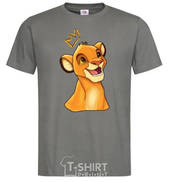 Men's T-Shirt Simba dark-grey фото