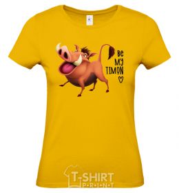 Women's T-shirt Timon and Pumba sky-blue фото