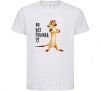 Kids T-shirt Тімон Be mine Pumbaa White фото