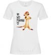 Women's T-shirt Тімон Be mine Pumbaa White фото