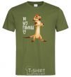 Men's T-Shirt Тімон Be mine Pumbaa millennial-khaki фото