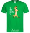 Men's T-Shirt Тімон Be mine Pumbaa kelly-green фото
