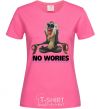 Women's T-shirt Rafiki no wories hakuna matata heliconia фото