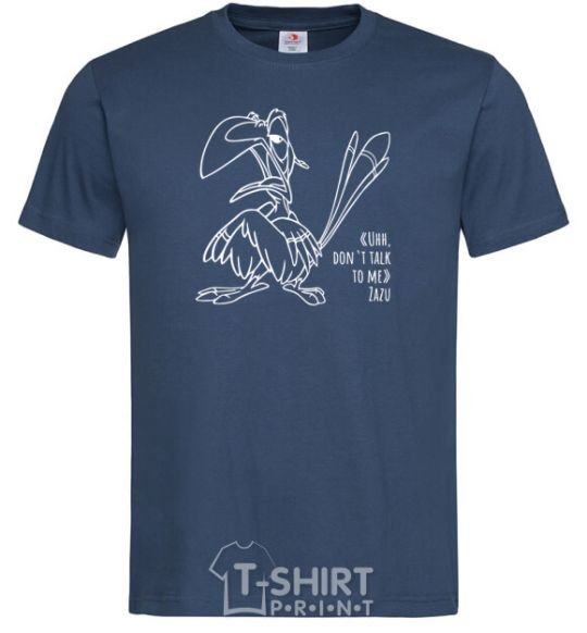 Men's T-Shirt Zazu dont talk to me navy-blue фото