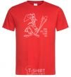 Men's T-Shirt Zazu dont talk to me red фото