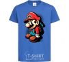 Kids T-shirt Super Mario royal-blue фото