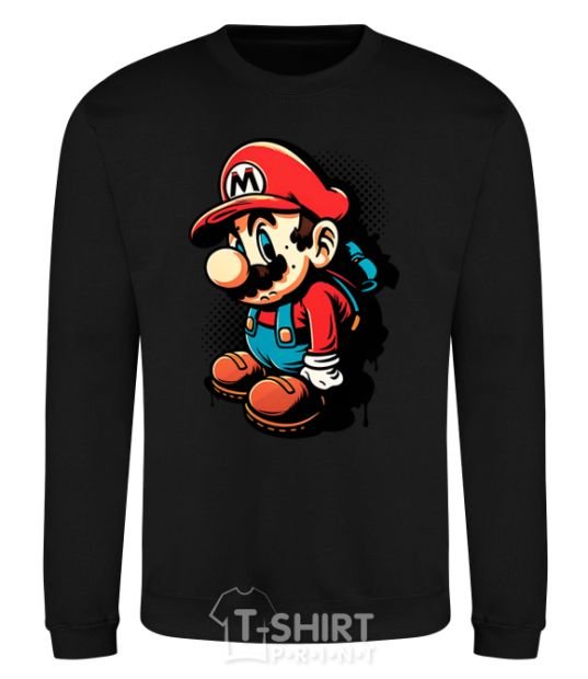 Sweatshirt Super Mario black фото