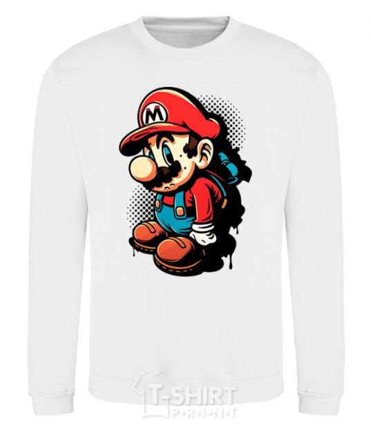 Sweatshirt Super Mario White фото