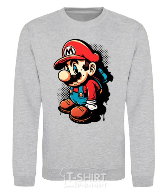 Sweatshirt Super Mario sport-grey фото