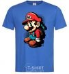 Мужская футболка Super Mario Ярко-синий фото