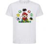 Kids T-shirt Super birthday boy White фото