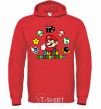 Men`s hoodie Super birthday boy bright-red фото