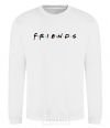 Sweatshirt Friends logo White фото