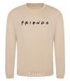 Sweatshirt Friends logo sand фото