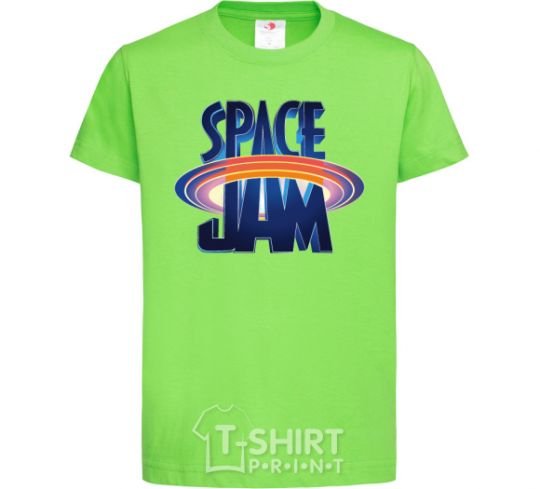 Детская футболка Space Jam Лаймовый фото