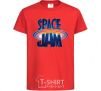 Kids T-shirt Space Jam red фото