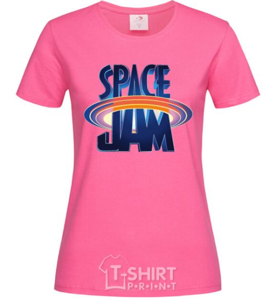 Women's T-shirt Space Jam heliconia фото