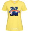 Women's T-shirt Space Jam cornsilk фото