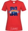 Women's T-shirt Space Jam red фото