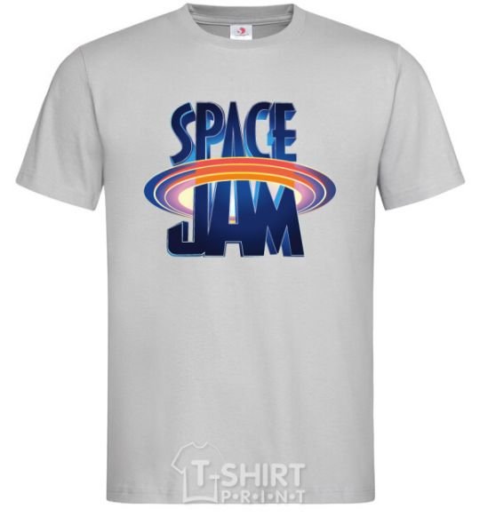 Men's T-Shirt Space Jam grey фото