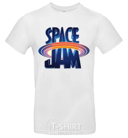 Мужская футболка Space Jam Белый фото
