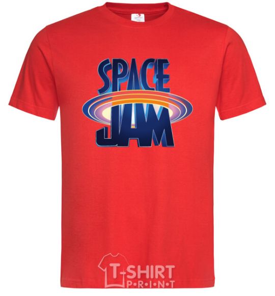 Men's T-Shirt Space Jam red фото