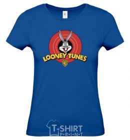 Women's T-shirt Looney Tunes royal-blue фото