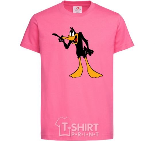 Детская футболка Daffy Duck V.1 Ярко-розовый фото