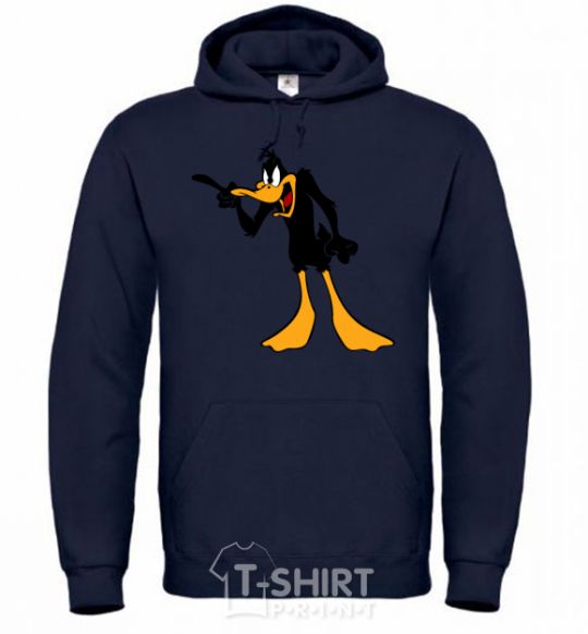 Men`s hoodie Daffy Duck V.1 navy-blue фото