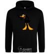 Men`s hoodie Daffy Duck V.1 black фото