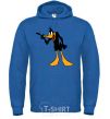 Men`s hoodie Daffy Duck V.1 royal фото