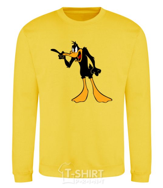 Свитшот Daffy Duck V.1 Солнечно желтый фото